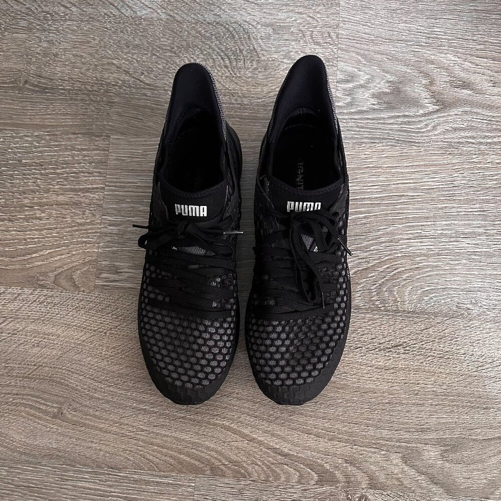 PUMA IGNITE LIMITLESS NETFIT IN BLACK - Picture 3 of 5
